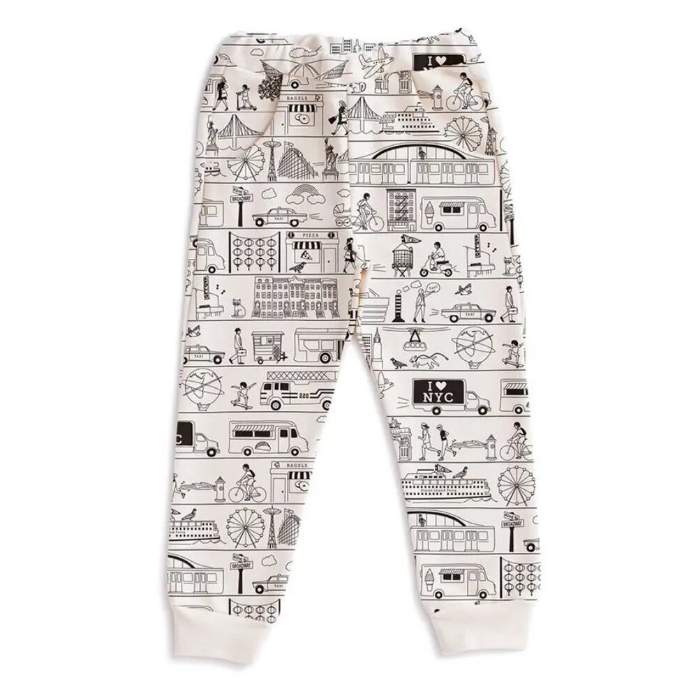 NWT Winter Water Factory New York City Organic Cotton Sweatpants